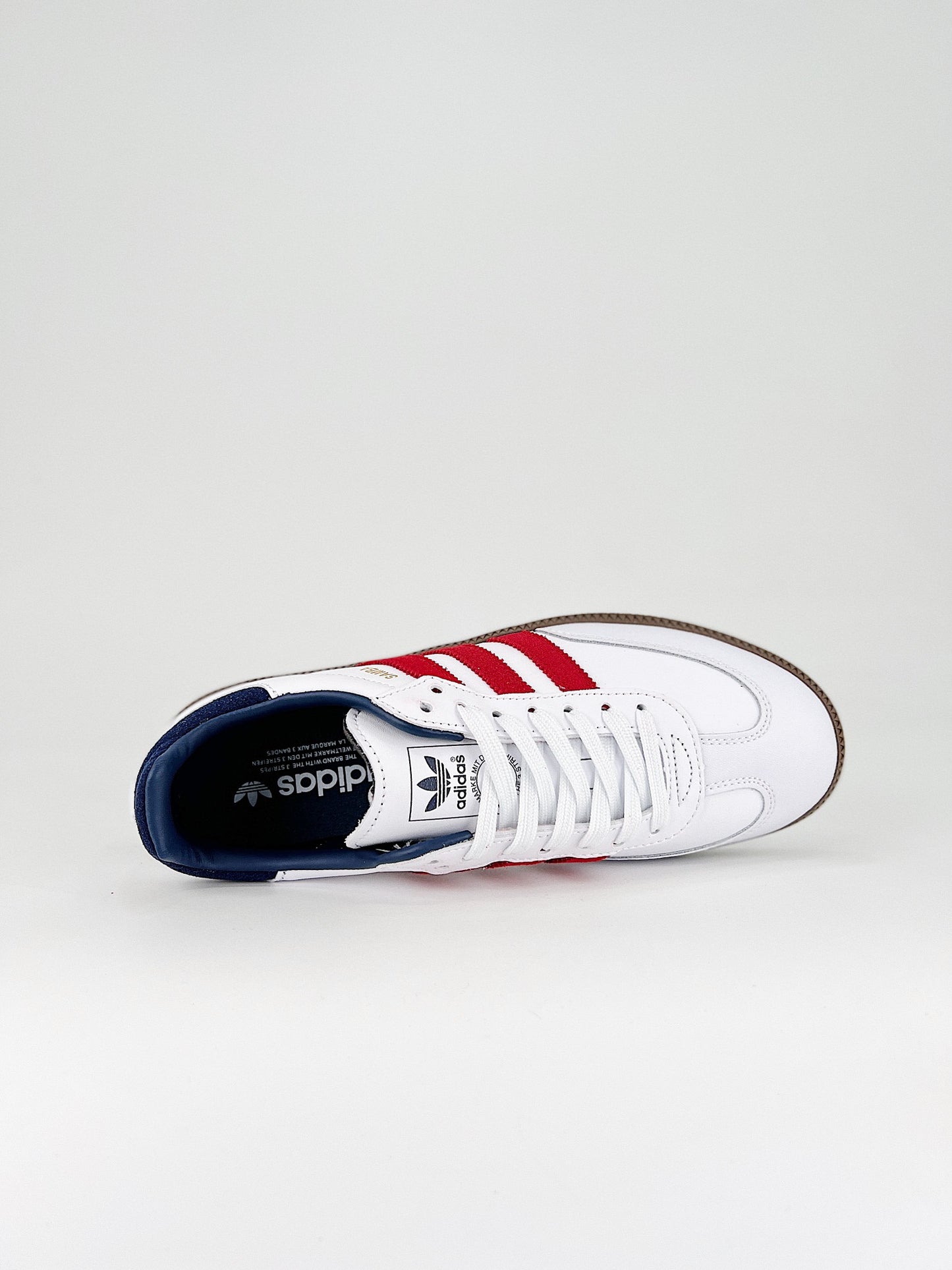 Adidas Samba OG Core White Team Victory Red Night Indigo