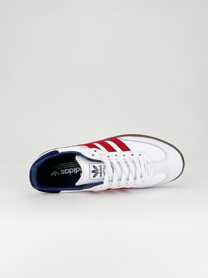 Adidas Samba OG Core White Team Victory Red Night Indigo