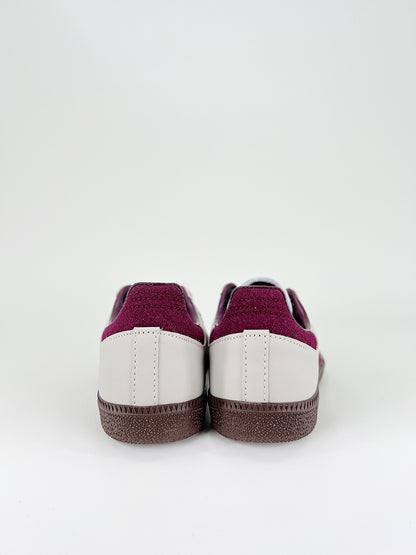 Adidas Samba OG Putty Grey Maroon