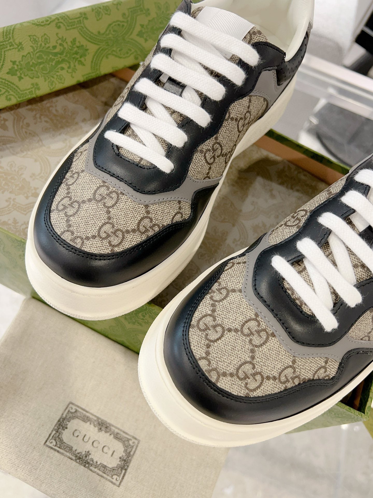 Tênis Gucci GG Sneaker Grey
