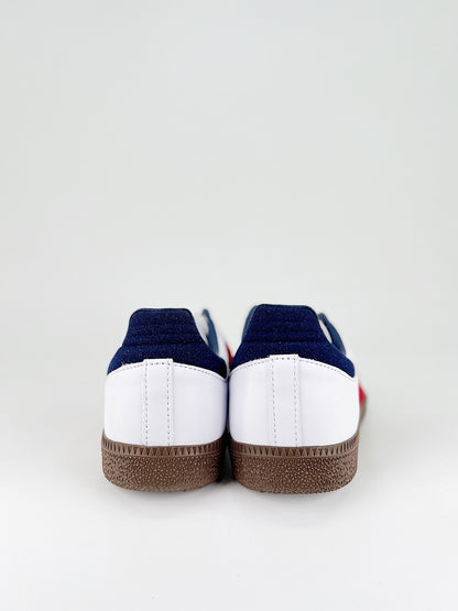 Adidas Samba OG Core White Team Victory Red Night Indigo