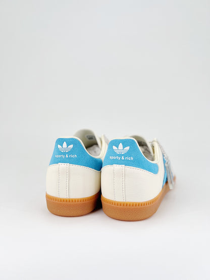 Sporty & Rich x Adidas Samba OG Cream White