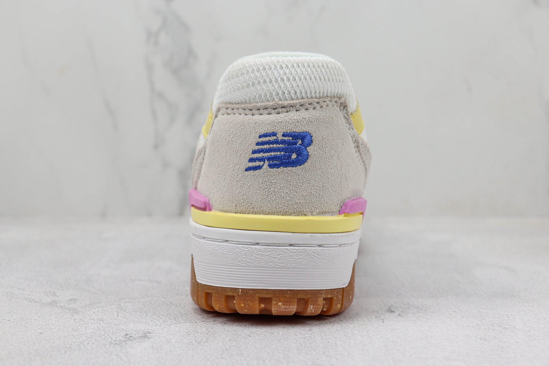 New Balance 550 Sea Salt Marine Blue Maize
