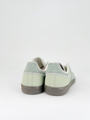 Maha x Adidas Samba OG Half Green