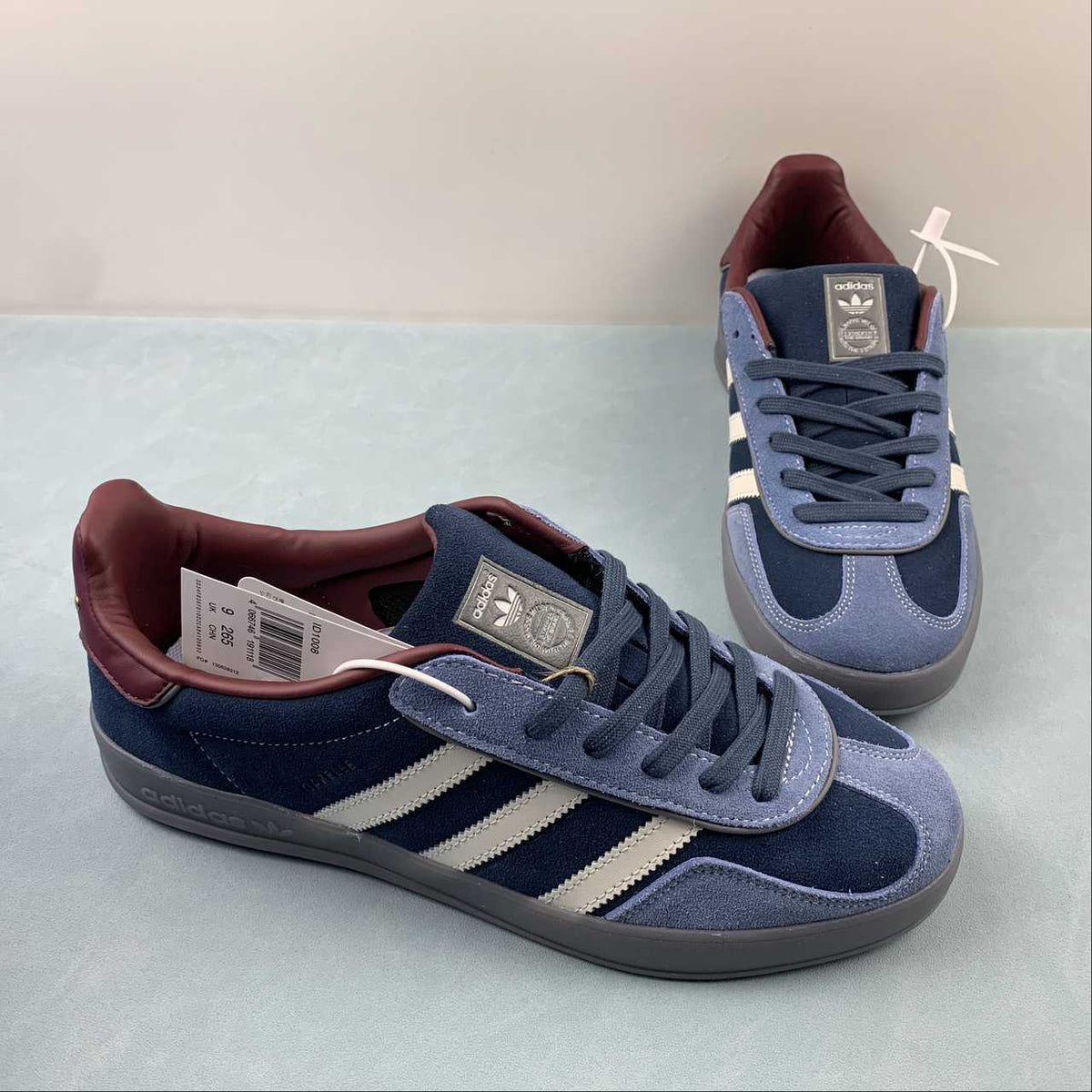 Adidas Gazelle Indoor Crew Navy Burgundy