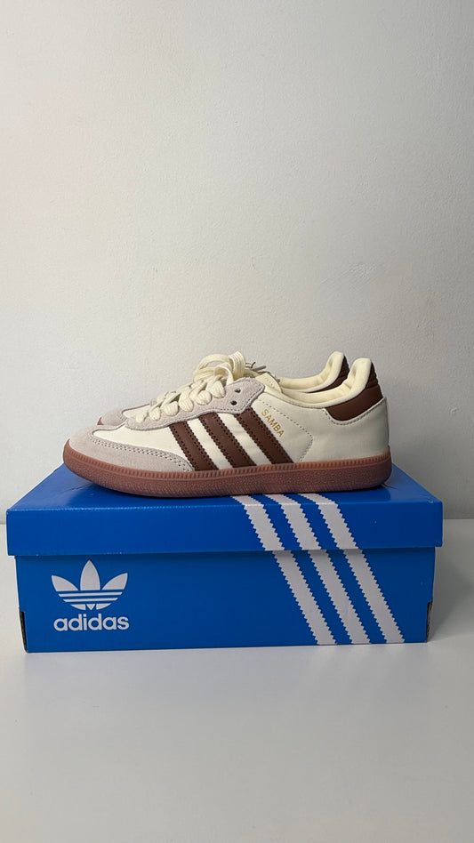 Adidas Samba OG Cream White Preloved Brown - PRONTA ENTREGA