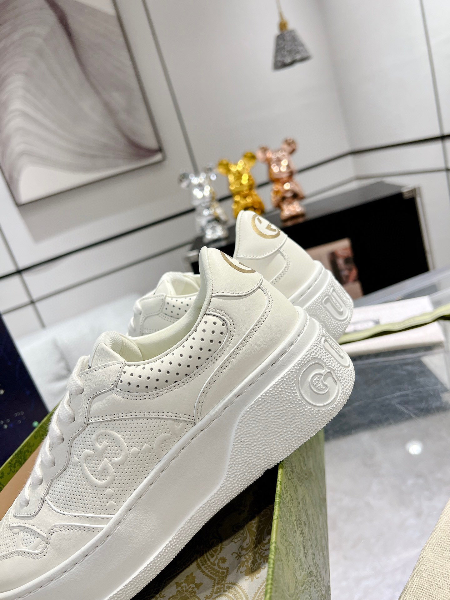 Tênis Gucci GG Sneaker White