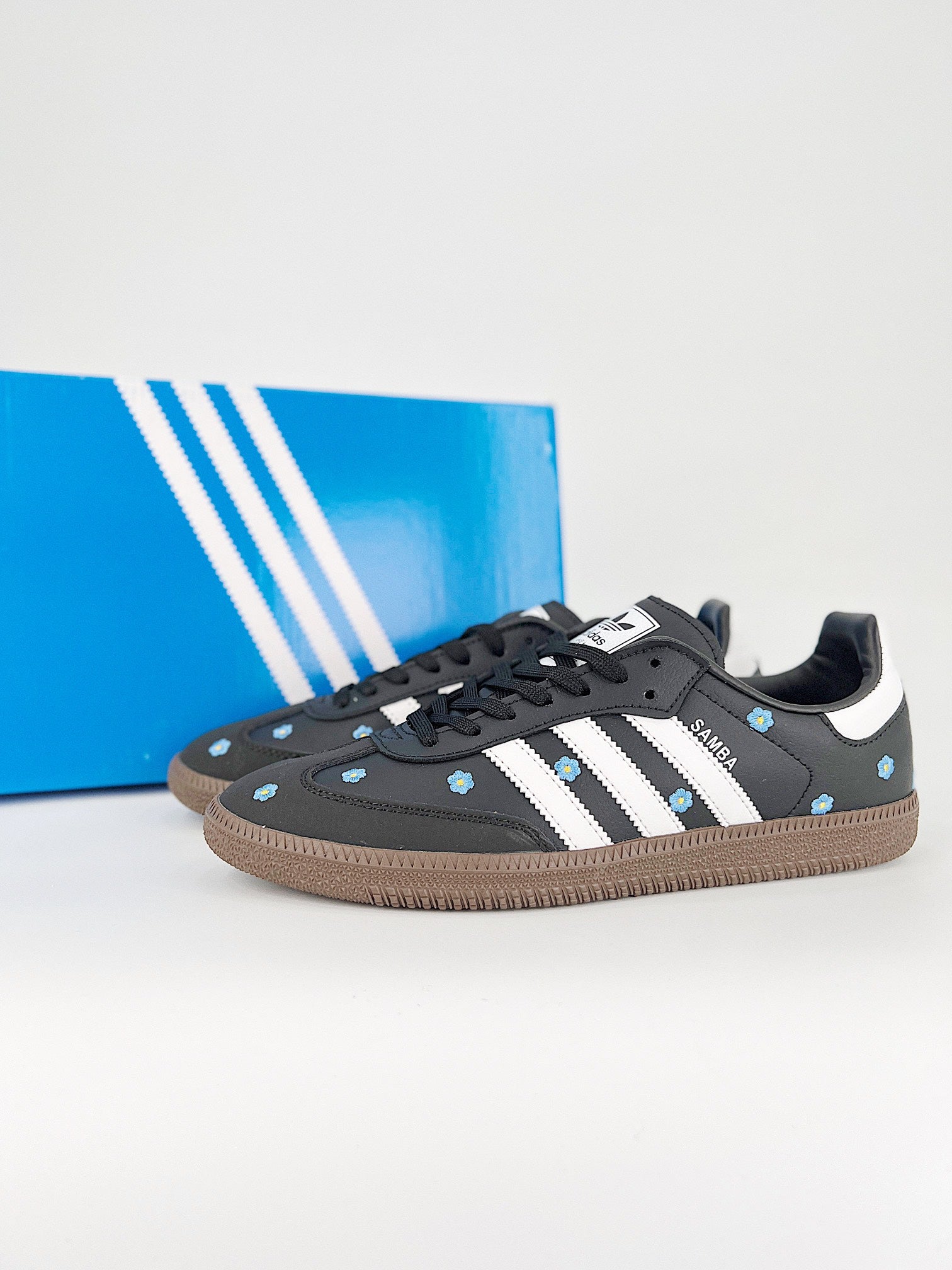 Adidas Samba OG Floral Pack Black Gum