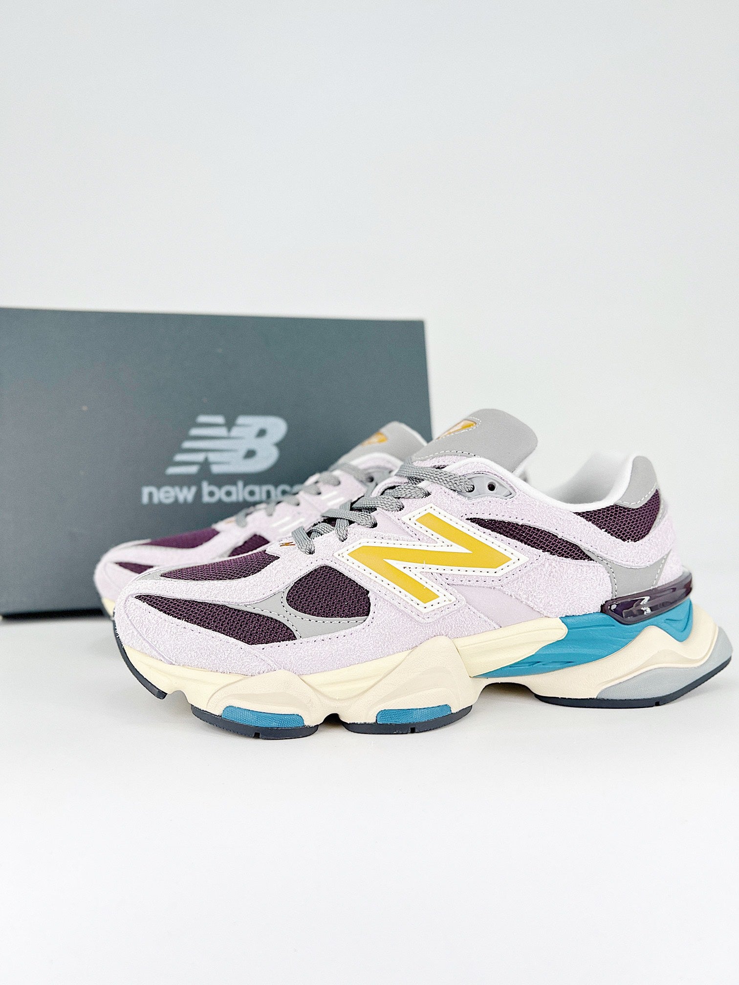 New Balance 9060 Taro Plum Brown