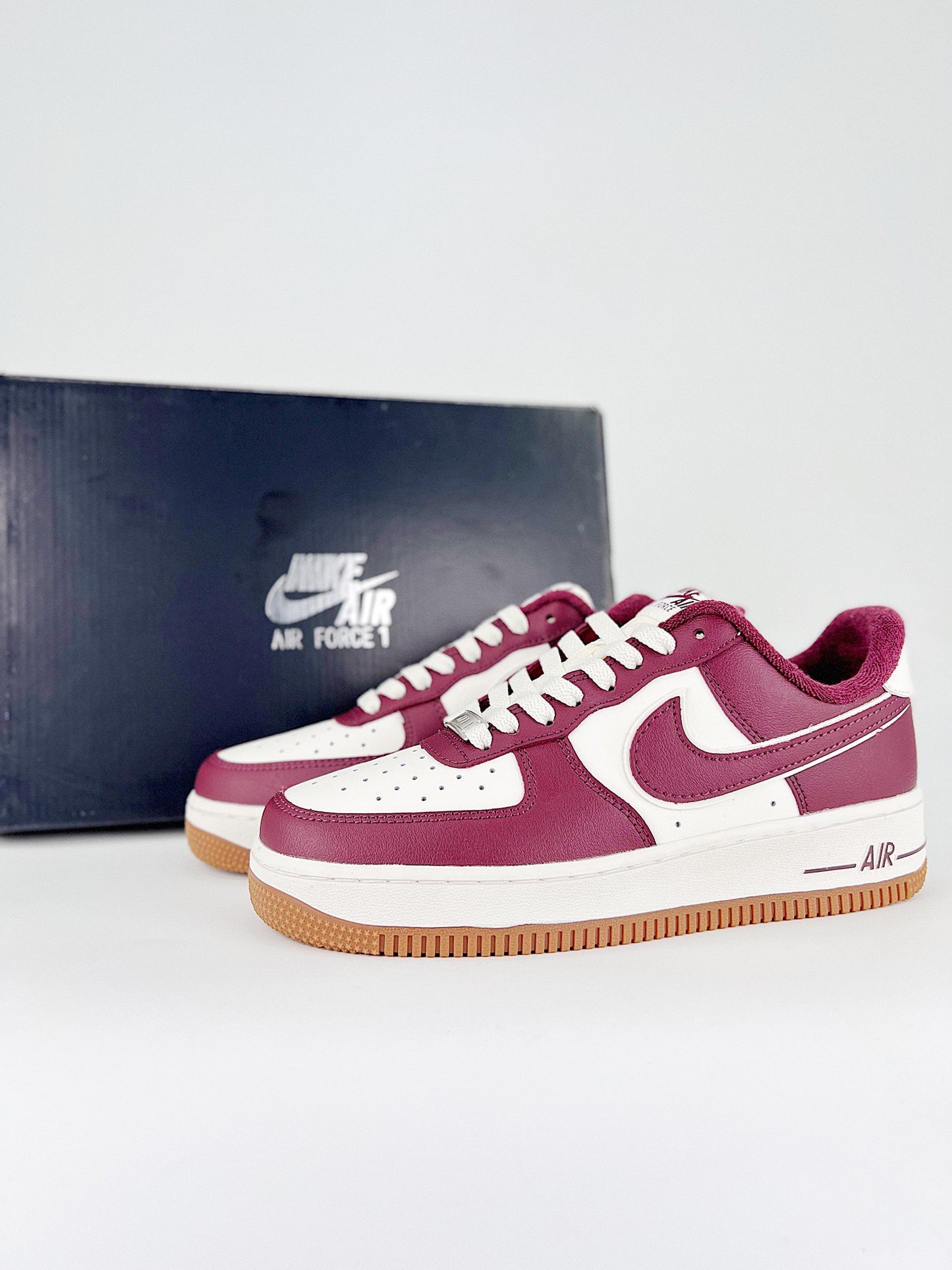 Nike Air Force 1 College Pack Night Maroon