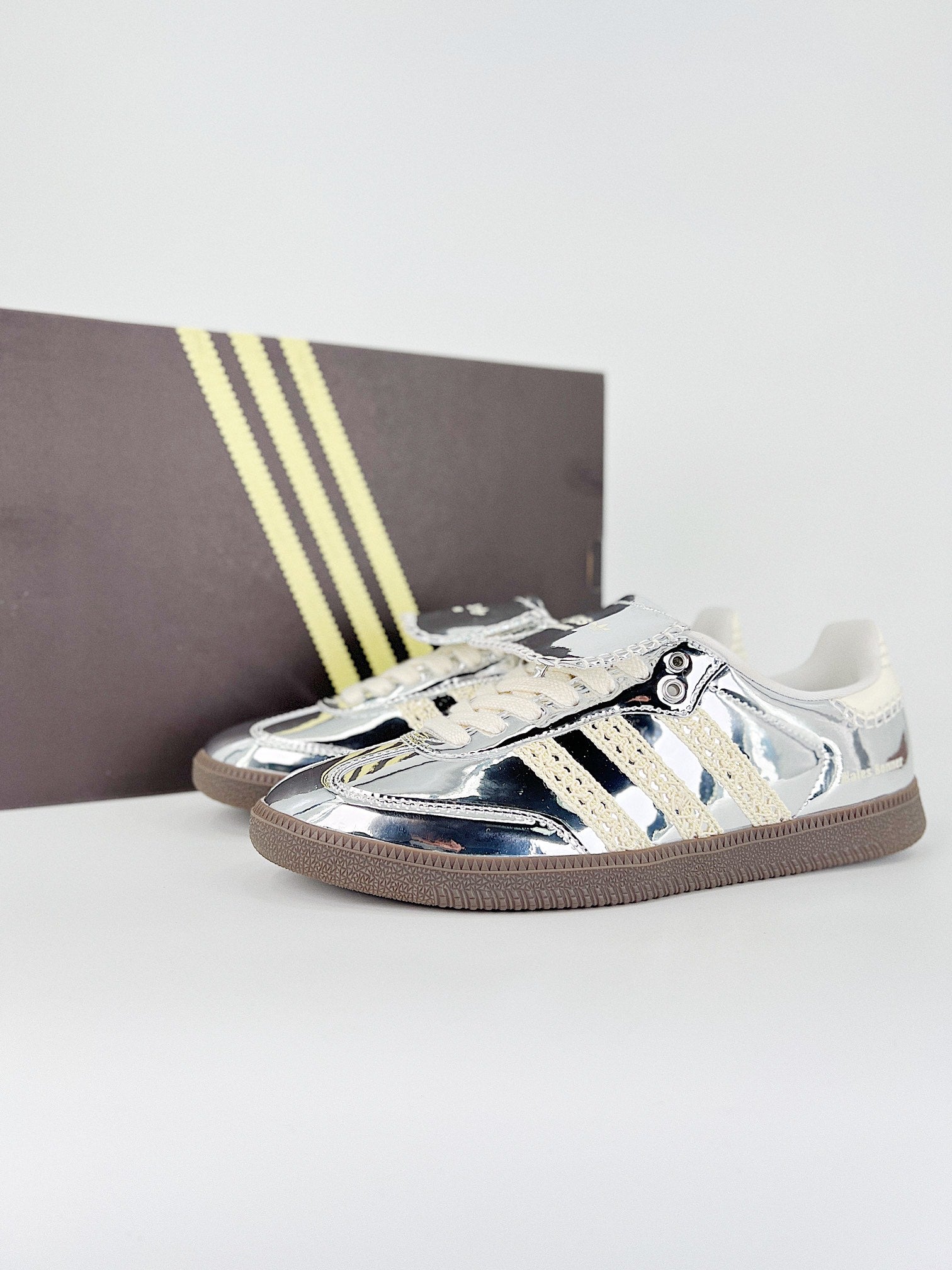 Wales Bonner x Adidas Samba Silver Metallic