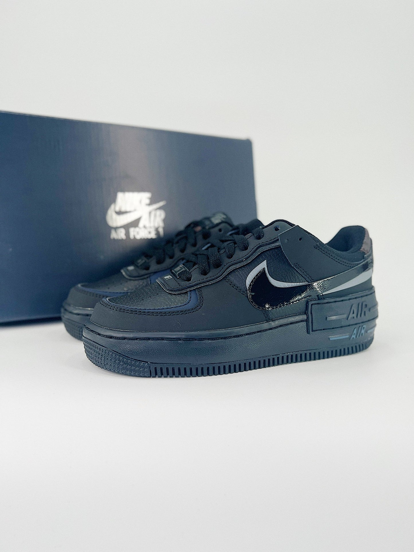 Nike Air Force 1 Shadow Triple Black