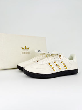 Wales Bonner X Adidas Samba Studded Pack Cream White