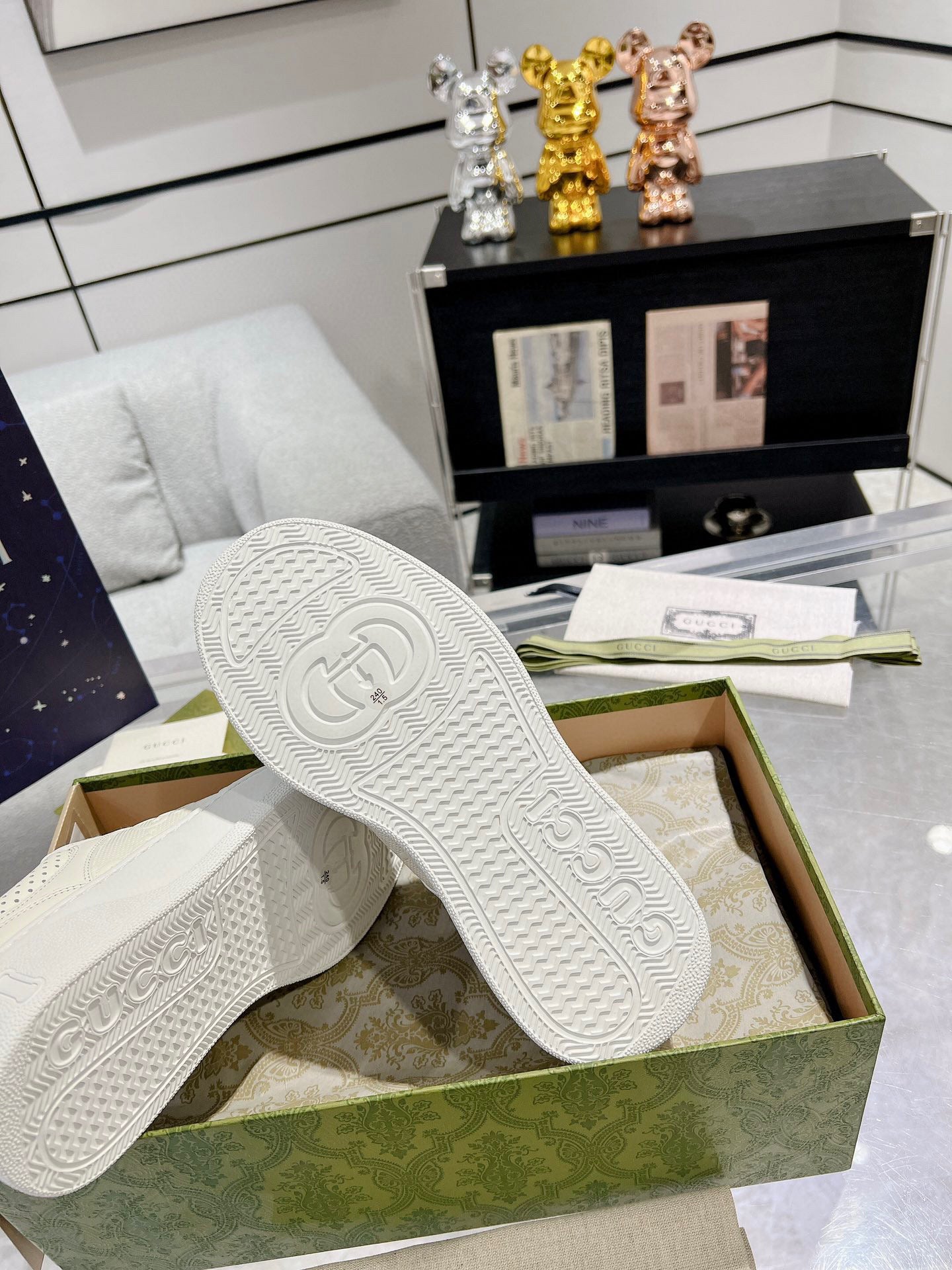 Tênis Gucci GG Sneaker White