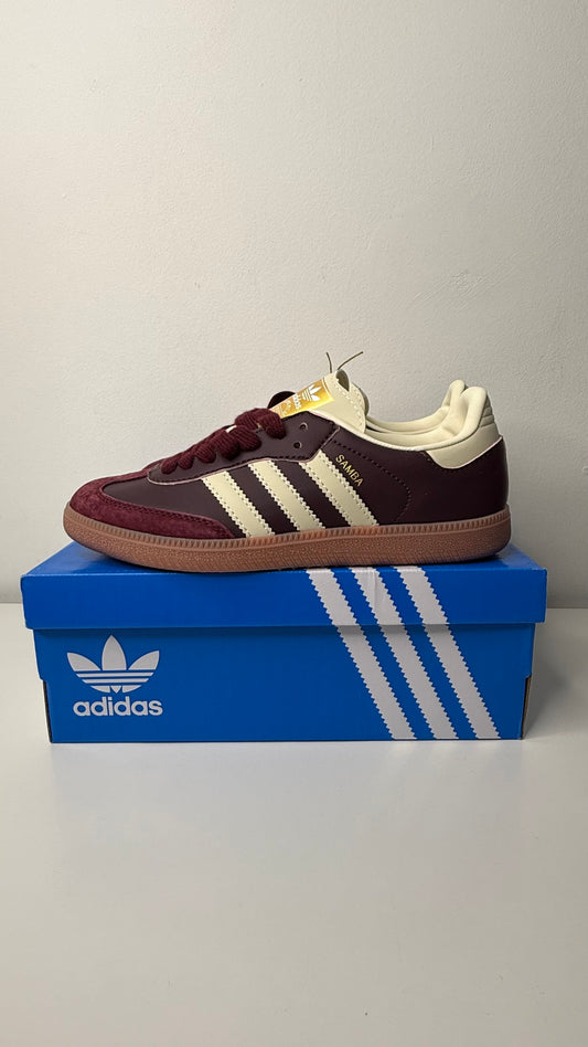 Adidas Samba OG Maroon Cream White - PRONTA ENTREGA