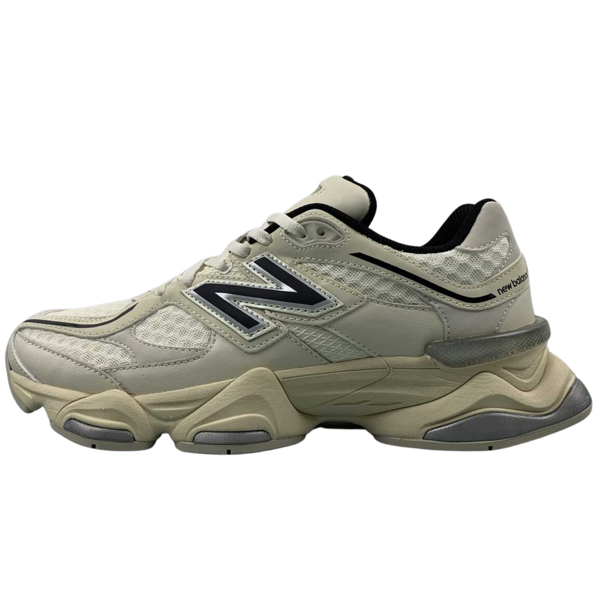 New Balance 9060 Turtledove Black Silver Metallic