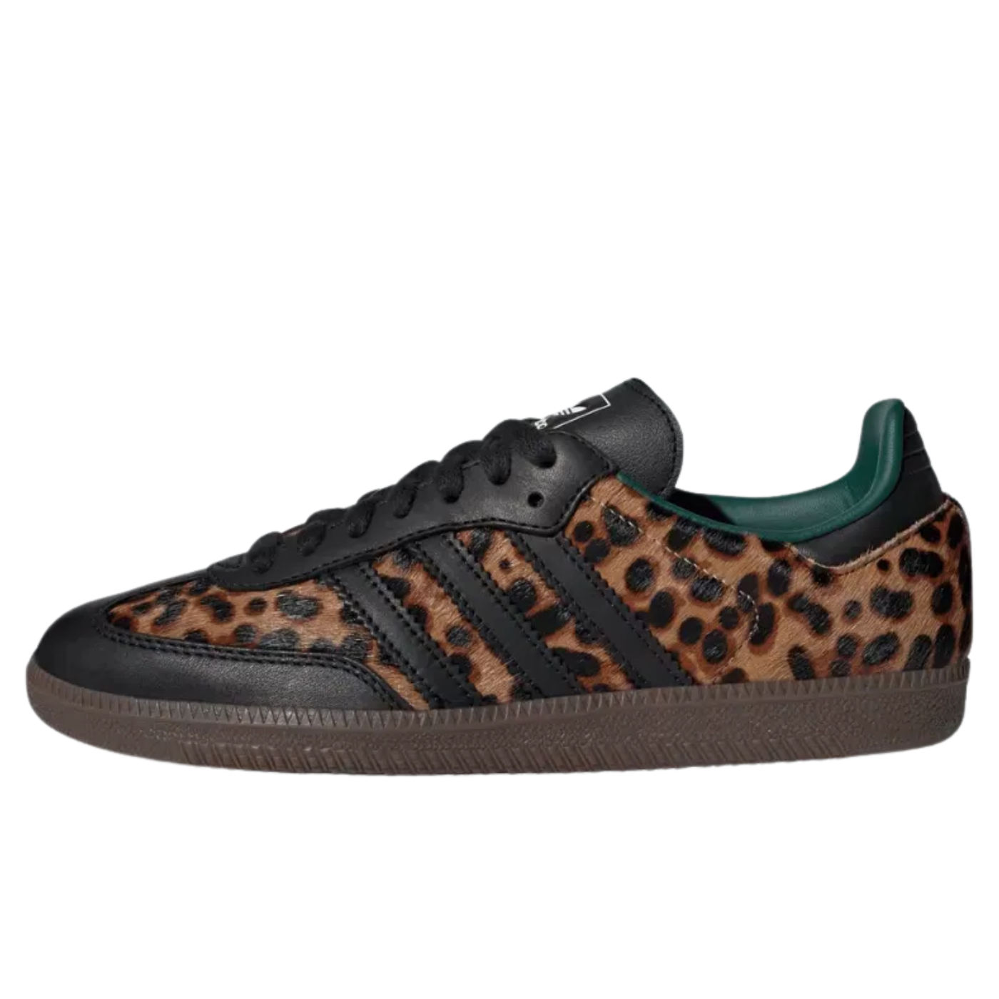 Adidas Samba OG Black Green Leopard