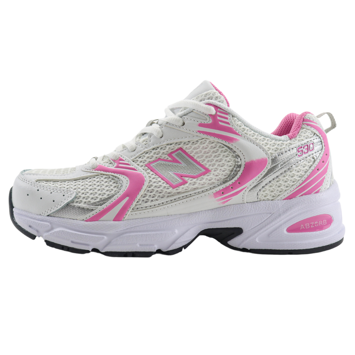 New Balance 530 White Raspberry