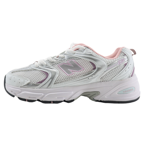 New Balance 530 White Mid Century Pink