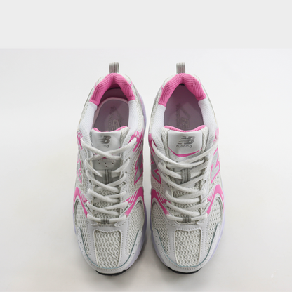 New Balance 530 White Raspberry