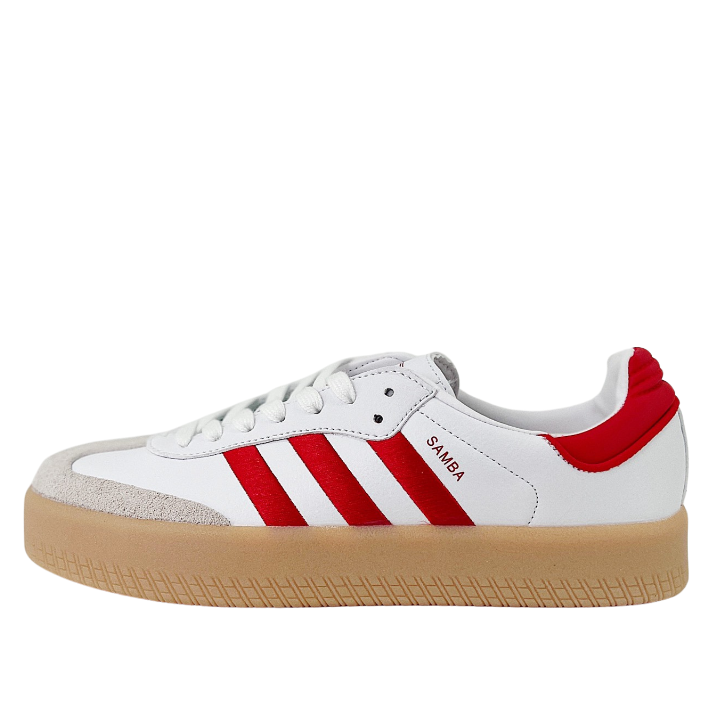 Adidas Sambae Cloud White Better Scarlet