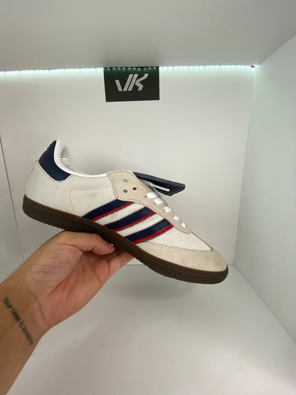 Adidas Samba OG Crystal White Dark Blue - PRONTA ENTREGA