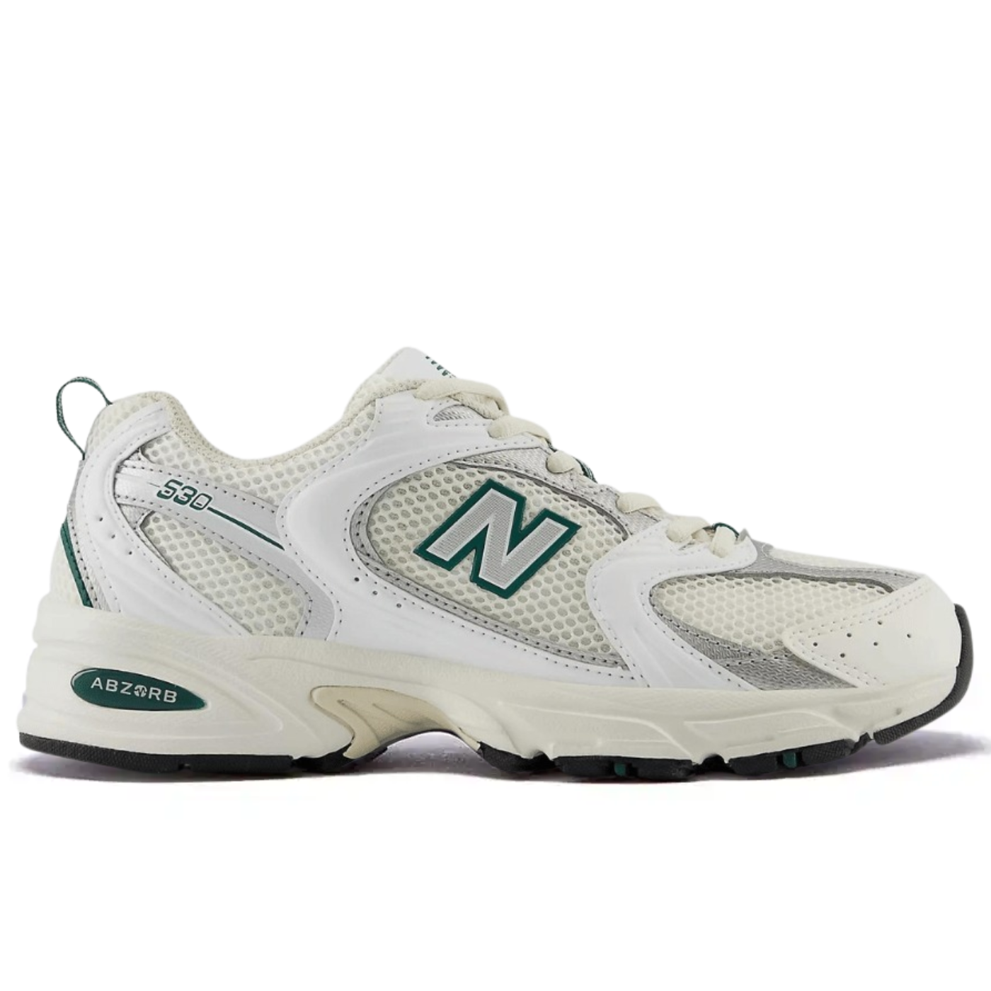 New Balance 530 Sea Salt White Marsh Green
