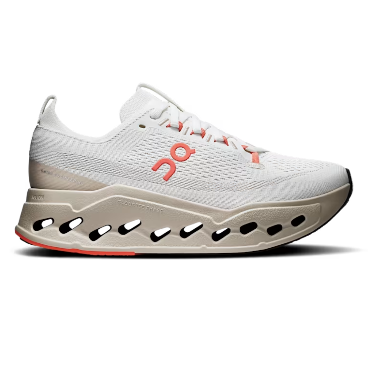 On Running Cloudsurfer Max Ivory Salmon