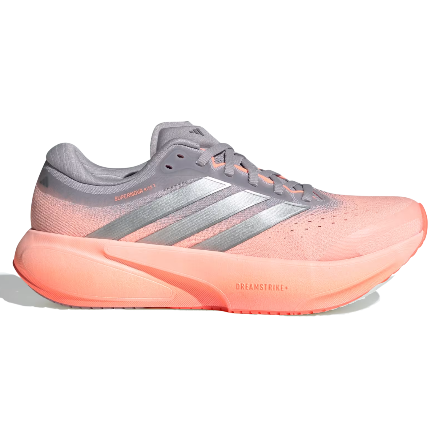 Tênis Adidas Supernova Rise 3 Clear Orange Silver Metallic