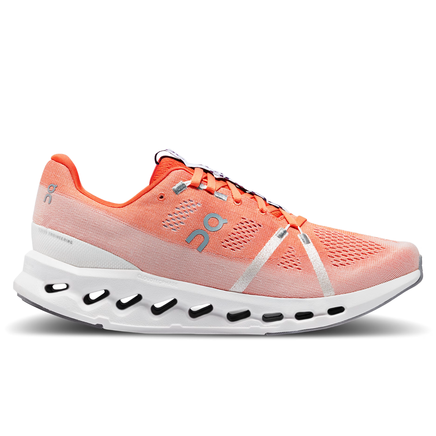 On Running Cloudsurfer Flame Branco - PRONTA ENTREGA